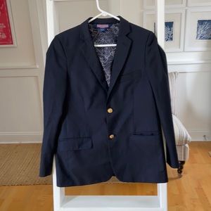 Vineyard Vines Boys navy blue blazer